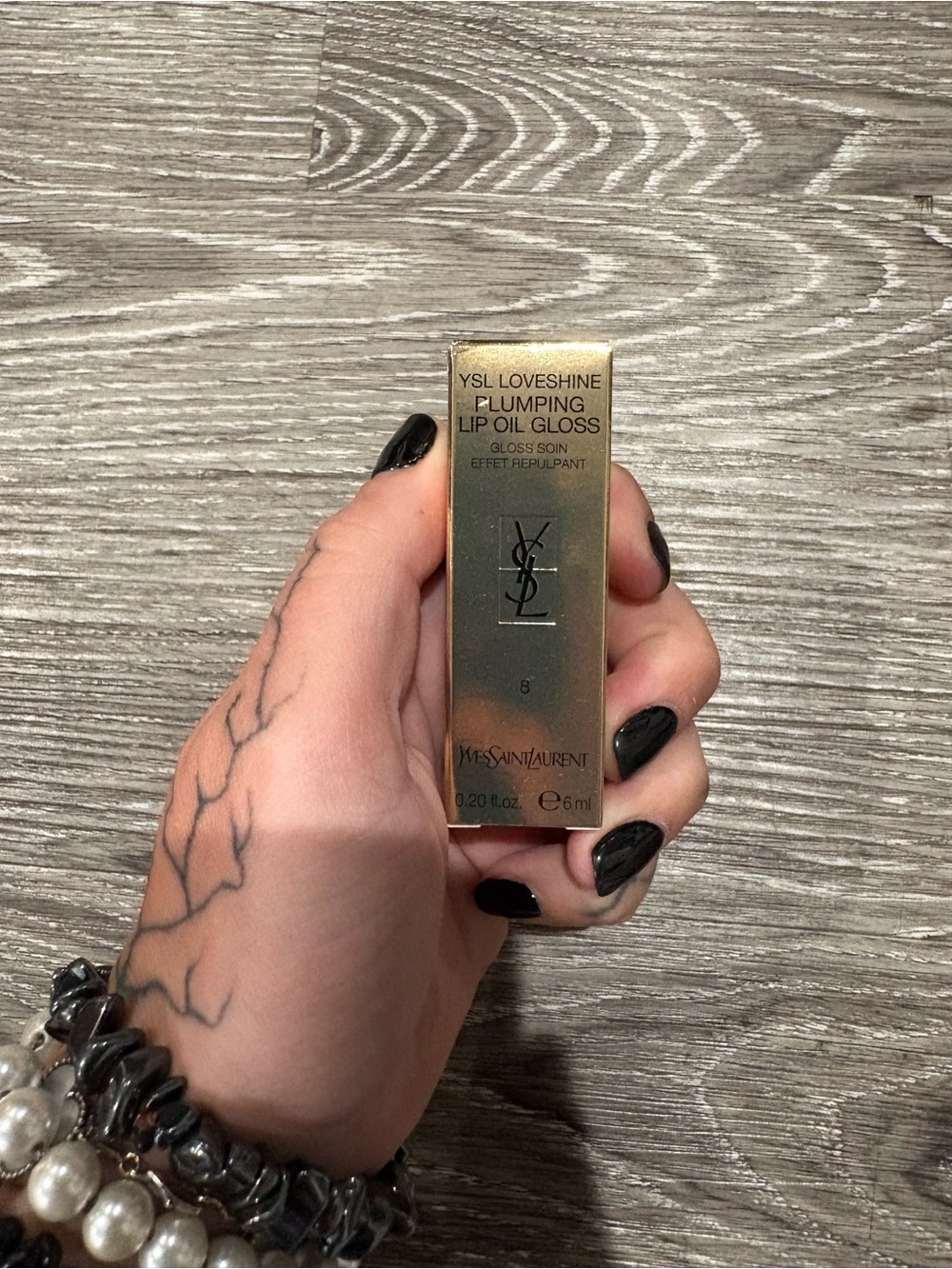 Yves Saint Laurent Loveshine Plumping Lip Oil Gloss - Gold Packaging